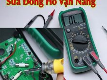 Hướng dẫn cách sửa đồng hồ vạn năng bị hư hỏng đơn giản