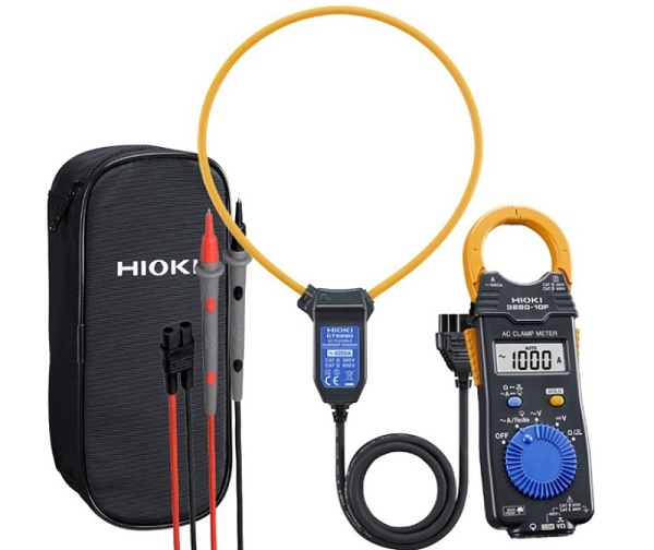 Đồng hồ đo điện Hioki 3280-10F kết nối với vòng CT6280