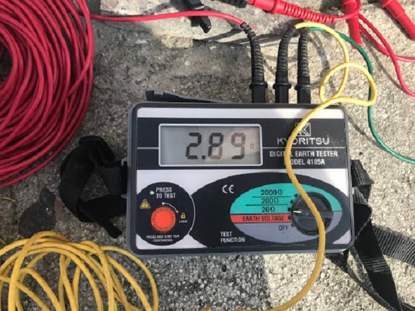 Kyoritsu 4105AH có khả năng đo điện trở đất chính xác