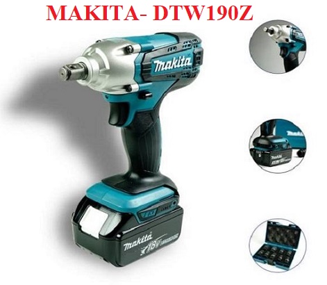 Máy siết bu lông dùng pin Makita DTW190Z