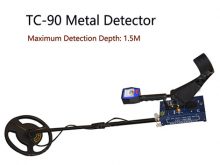 Review máy dò kim loại TC-90 độ sâu 1,5m