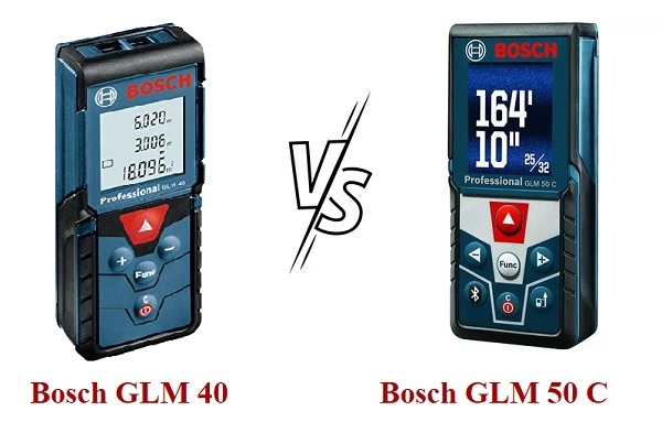 GLM 40 và GLM 50 C đều có thiết kế nhỏ gọn