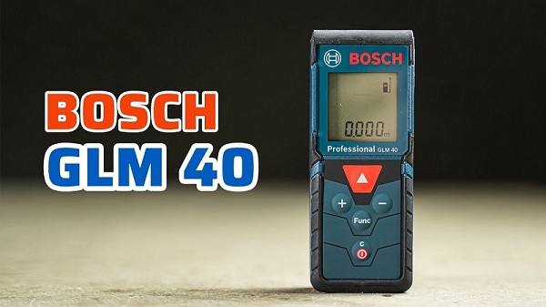 Bosch GLM 40 laser thiết kế nhỏ gọn