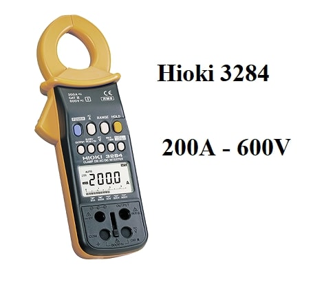 Ampe kìm Hioki 3284 có khả năng đo điện đa năng
