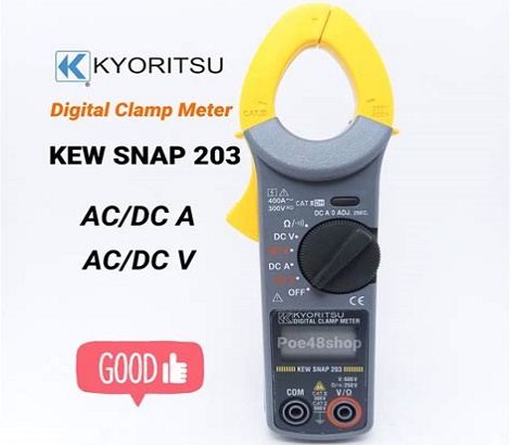 Ampe kìm Kyoritsu Kew Snap 203 đo điện chính xác