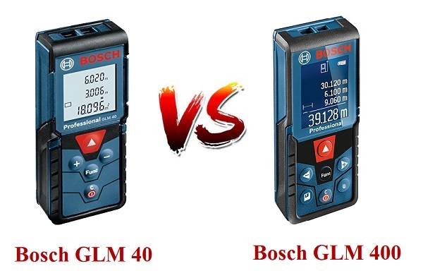 Nên mua máy đo khoảng cách Bosch GLM 400 hay GLM 40