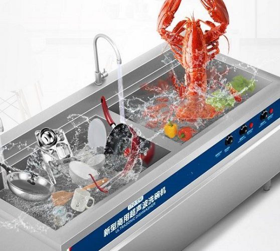 Máy rửa thực phẩm bằng sóng siêu âm làm sạch an toàn, hiệu quả