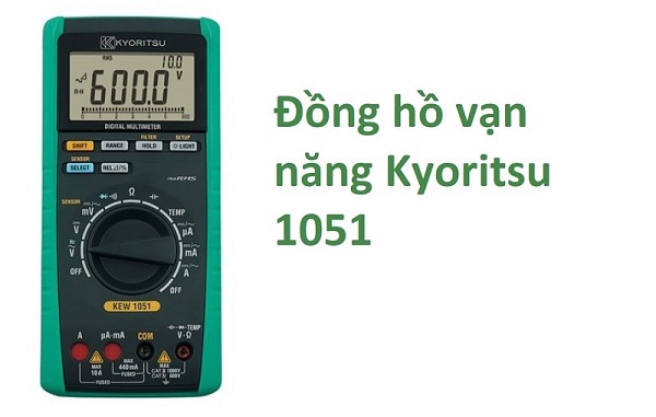 Đồng hồ vạn năng Kyoritsu 1051 nổi tiếng tại Nhật