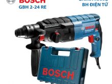 Đánh giá máy khoan Bosch GBH 2-24 RE hoạt động mạnh mẽ