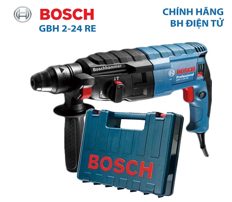 Đánh giá máy khoan Bosch GBH 2-24 RE hoạt động mạnh mẽ