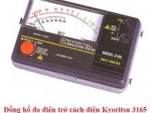Đồng hồ đo điện trở cách điện Kyoritsu 3165