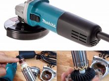 Các bộ phận của 9556HN Makita được làm tỉ mỉ, cẩn thận