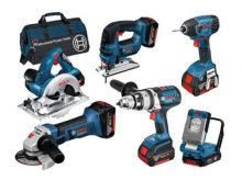 Hãng Bosch cung cấp đa dạng các loại dụng cụ điện chất lượng
