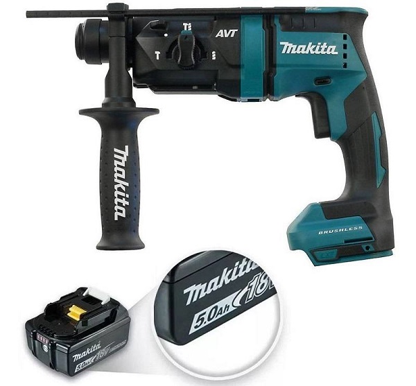 Thiết kế bền chắc của Makita DHR182RTJ 