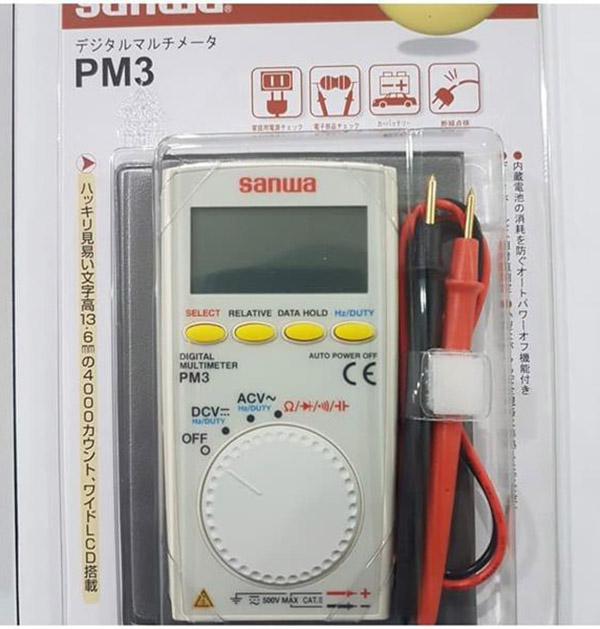 Sanwa PM3 đo lường chính xác, nhanh chóng