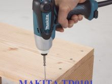 Review máy bắn vít Makita TD0101 Có gì nổi bật?