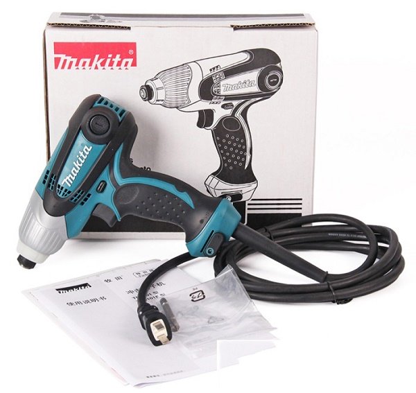 Bộ sản phẩm máy vặn vít Makita TD0101 giá tốt 