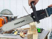 Hướng dẫn cách lắp lưỡi cưa xích vào máy mài chi tiết