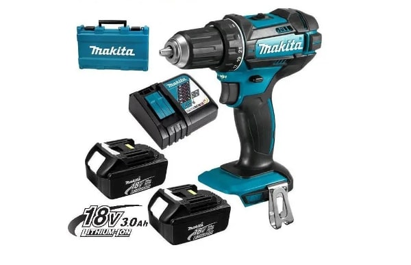 Bộ máy khoan pin có búa Makita DHP482RFE chất lượng cao