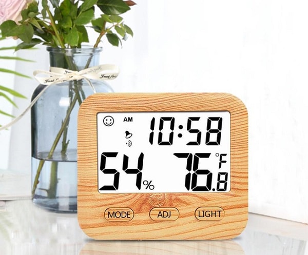 Xác định độ ẩm trong nhà bằng máy đo độ ẩm không khí