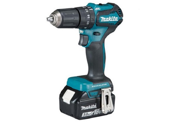 Máy khoan pin có búa Makita DHP483RFE thiết kế bền chắc