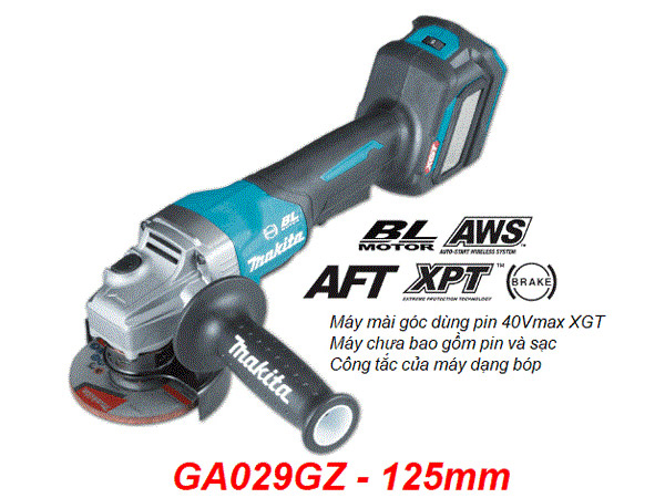 Hình ảnh Makita GA023GZ - máy mài không chổi than