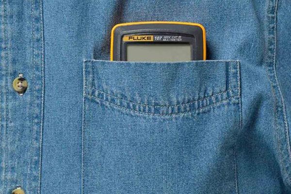 Fluke 107 bỏ túi dễ dàng, thuận tiện mang theo