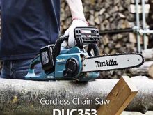 Review máy cưa xích dùng pin Makita DUC353Z chi tiết