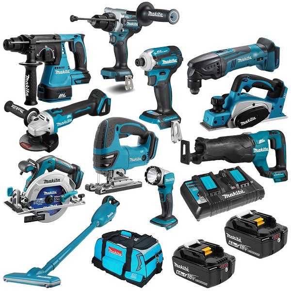 Hãng Makita cung cấp các dụng cụ điện chất lượng