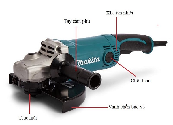 Máy mài góc Makita 9067 dễ sử dụng