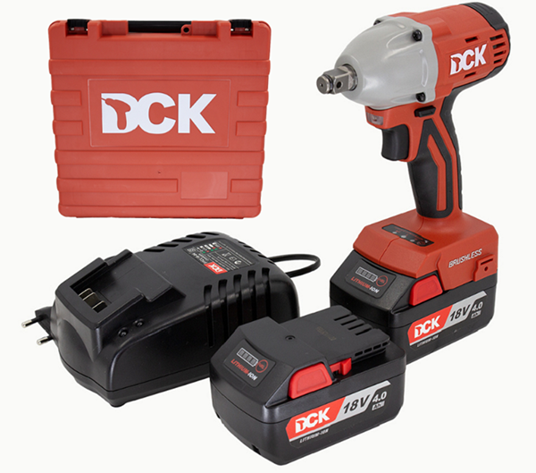  DCK là thương hiệu máy siết bu lông chạy pin Li-Ion 18V được nhiều người tin dùng