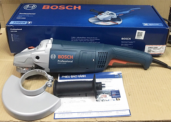Thiết kế nổi bật, mạnh mẽ của GWS 2200-230 Bosch