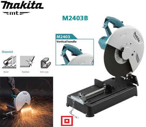 Review máy cắt sắt Makita M2403B công suất lớn 2200W