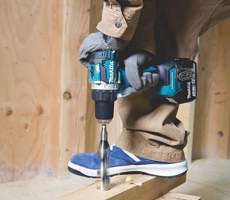 Review máy khoan pin Makita DDF484RTE khoan đa năng
