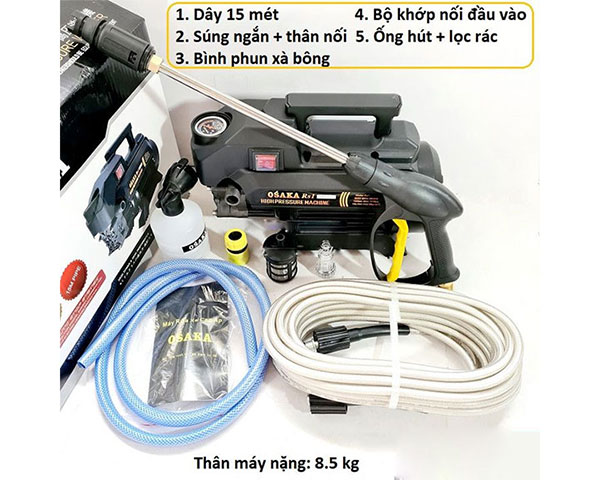 Hình ảnh máy xịt rửa xe Osaka RS1 2800W