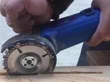 Hướng dẫn cách lắp lưỡi cưa vào máy mài đơn giản