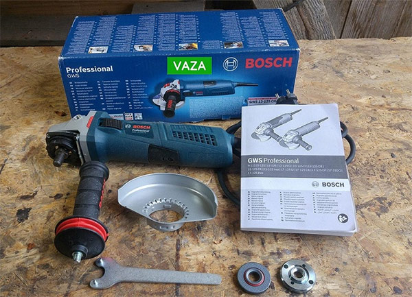 Trọng bộ Bosch GWS 13-125 CI - máy mài chất lượng cao
