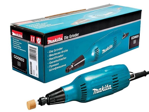 Bộ sản phẩm máy mài khuôn Makita GD0603 chính hãng