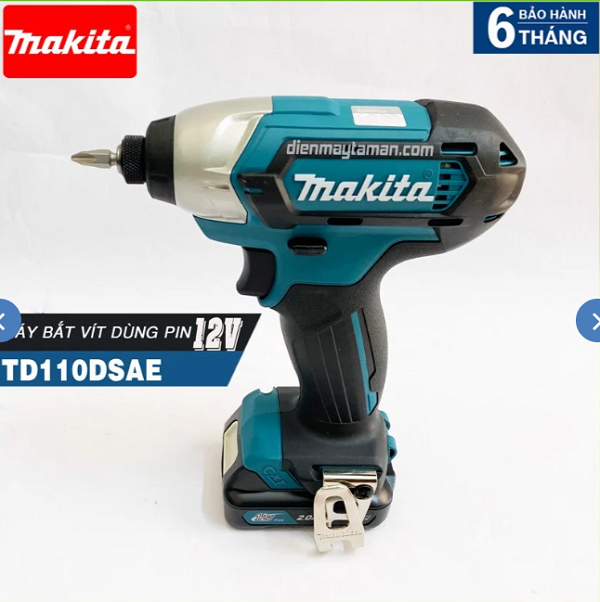 Máy vặn vít pin Makita TD110DSAE nhỏ gọn