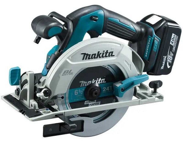Makita DHS680Z dùng pin 18V, động cơ không chổi than mạnh mẽ