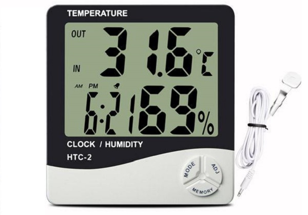 Ẩm nhiệt kế trong phòng có dây HTC2