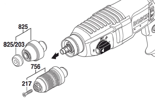 Tháo cụm trục