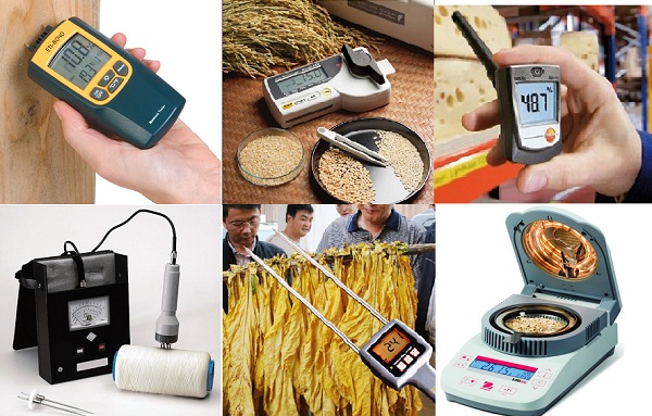 Các dụng cụ đo độ ẩm được dùng nhiều