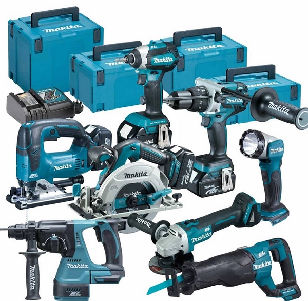 Hãng Makita cung cấp đa dạng dụng cụ điện chất lượng