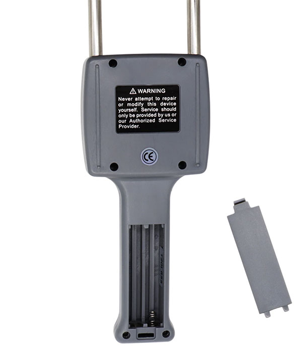 TK100 là máy đo độ ẩm sử dụng pin AA