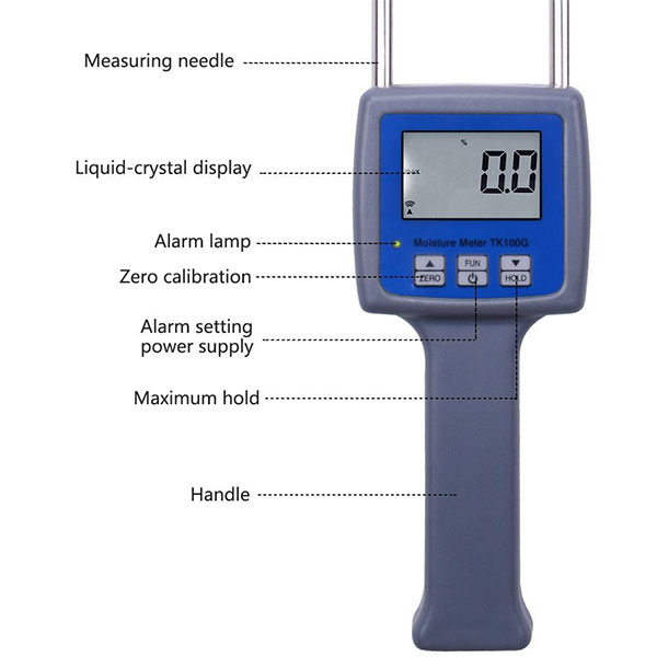 Máy đo độ ẩm TK-100W cho kết quả chính xác cao