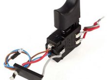 sửa cò máy khoan pin mất điều tốc bằng cách thay công tắc mới