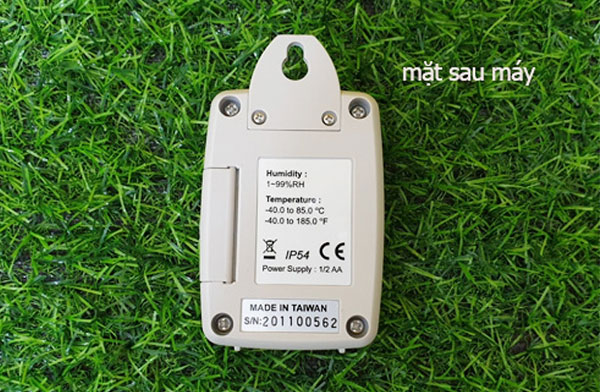 Máy tự ghi nhiệt độ và độ ẩm Tenmars TM-305U nhỏ gọn