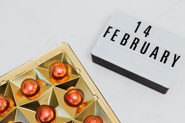 Ngày valentine rơi vào 14/2 hàng năm