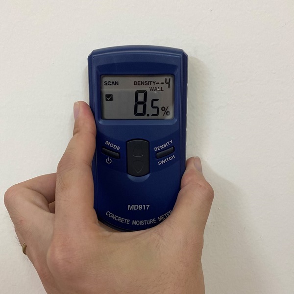 Sử dụng máy đo độ ẩm đúng cách